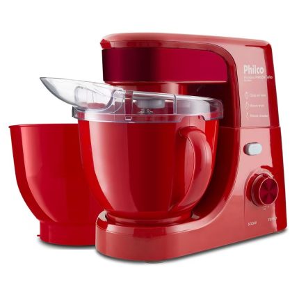 Batedeira Planetária Philco PHP500V Vermelha Turbo 700W