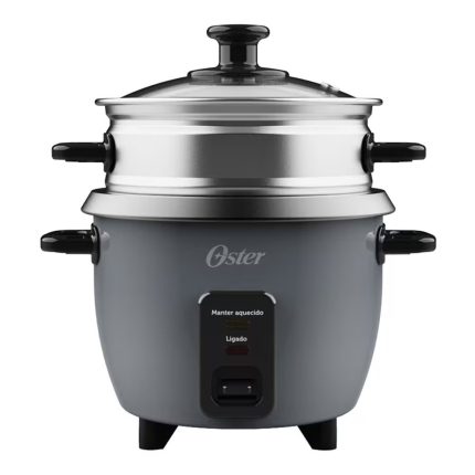 Panela Elétrica de Arroz 0,6L Oster Grafite
