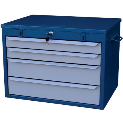 Caixa Gabinete Azul com 4 Gavetas FERCAR-1461