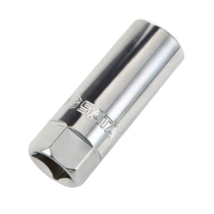 Soquete Sextavado para Vela 5/8Pol. com Encaixe 1/2Pol. SATA-ST13917SC
