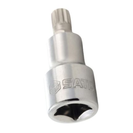 Soquete com Bit Multidentado M14 com Encaixe de 1/2 Pol. SATA-ST24806SC