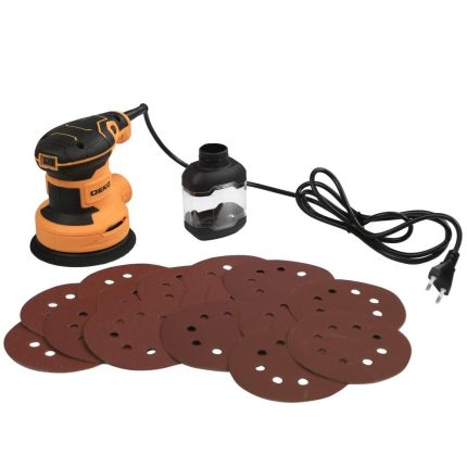 Lixadeira Roto Orbital 5 Pol 320W 110V com 16 Lixas DEKO-DKOS32G125