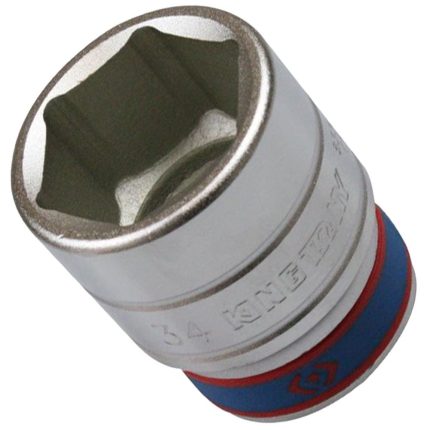 Soquete Sextavado de 34mm com Encaixe de 3/4 Pol. KINGTONY-633534M