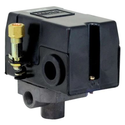 Pressostato para Compressor de Baixa Pressão 80/120 PSI com Válvula, Chave e Manifold 4 Vias CHIAPERINI-1346