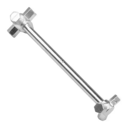Chave Pé de Galo para Troca de Óleo do Câmbio e Motor com 08 Medidas Quadradas CELFER-C1033