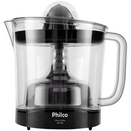 Espremedor de Frutas Philco Citrus Turbo PEF700P com 2 Cones 1,5L e 70 W - Preto