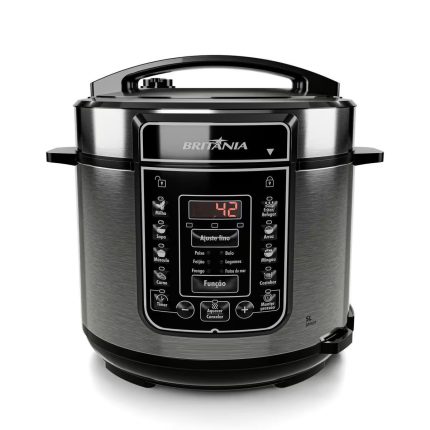 Panela Elétrica de Pressão Britânia BPP05P 5L Revestimento Redstone