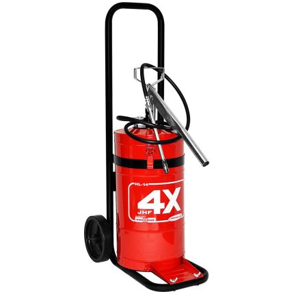 Bomba Manual para Graxa com Carrinho e Reservatório 14 Kg 4 X-8489