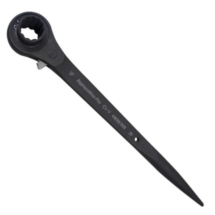 Chave Catraca Reversível com 2 Bocas Estriadas de 27 x 30 mm TRAMONTINA PRO-