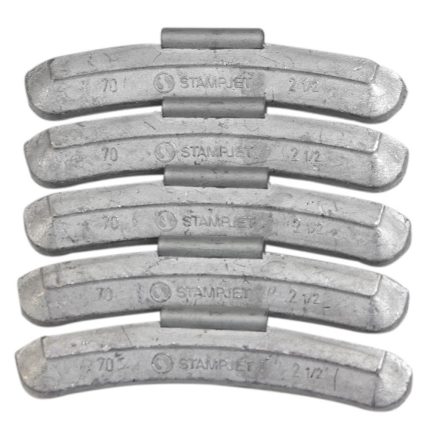 Contrapeso de 70 Gramas Universal para Rodas de Aço com 25 Peças STAMPJET-1071