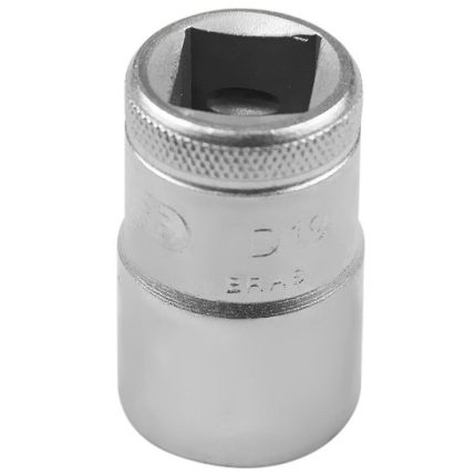 Soquete Estriado Curto 17mm com Encaixe 1/2Pol. GEDORE-D19-17MM