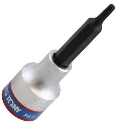 Soquete Longo tipo Tork T20 de 1/2 Pol. KINGTONY-403320