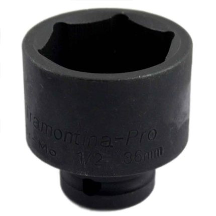 Soquete Sextavado de Impacto de 36mm com Encaixe de 1/2 Pol. TRAMONTINA-44880136